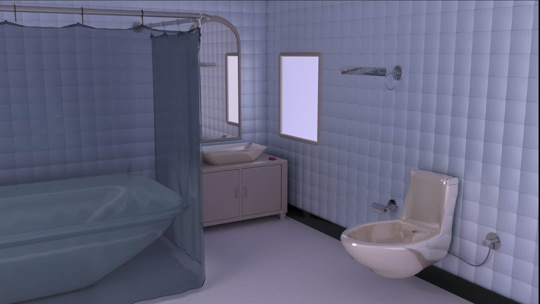 Bathroom 3D Model by KARMA Creation