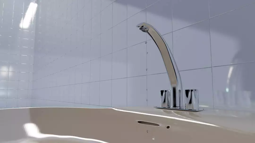 Water Sink and Bath - 3d Model by KARMA Creation