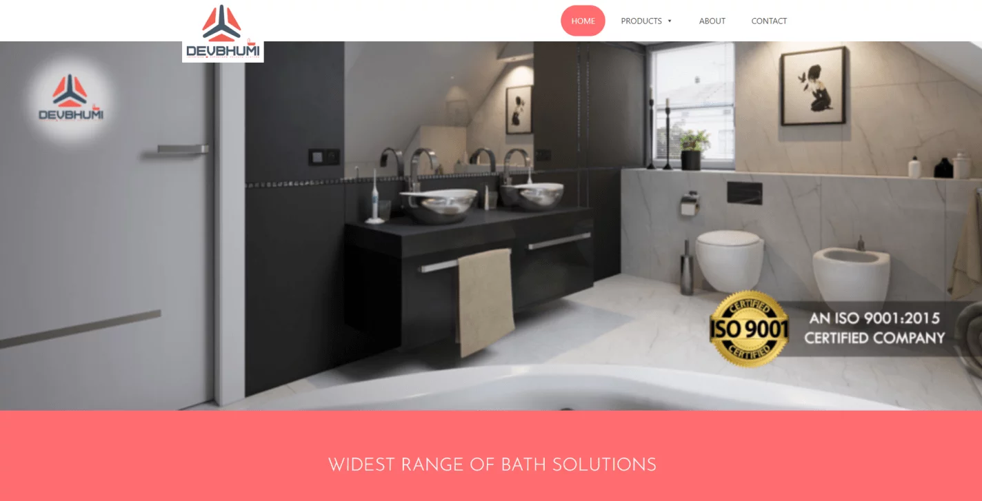 Dev Bhumi Exporter Website Template by KARMA Creation