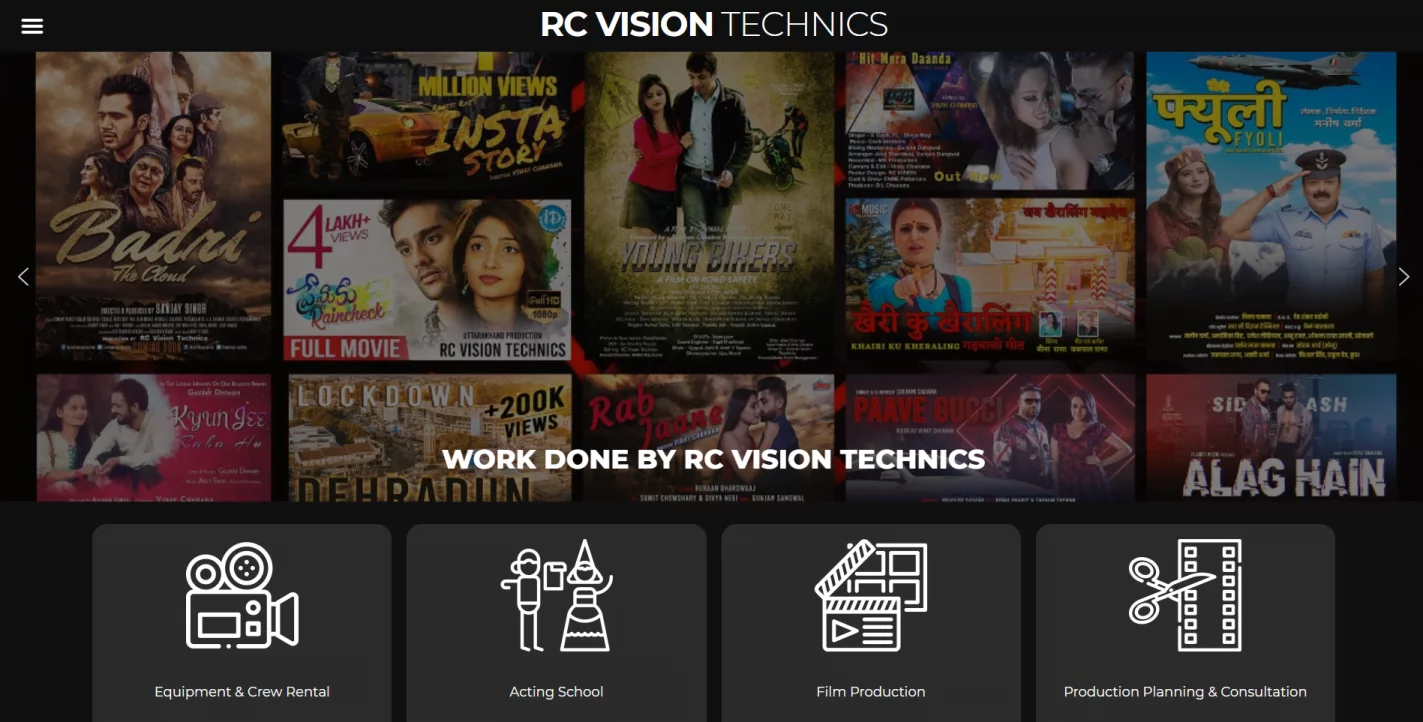 RC Vision Website Template by KARMA Creation