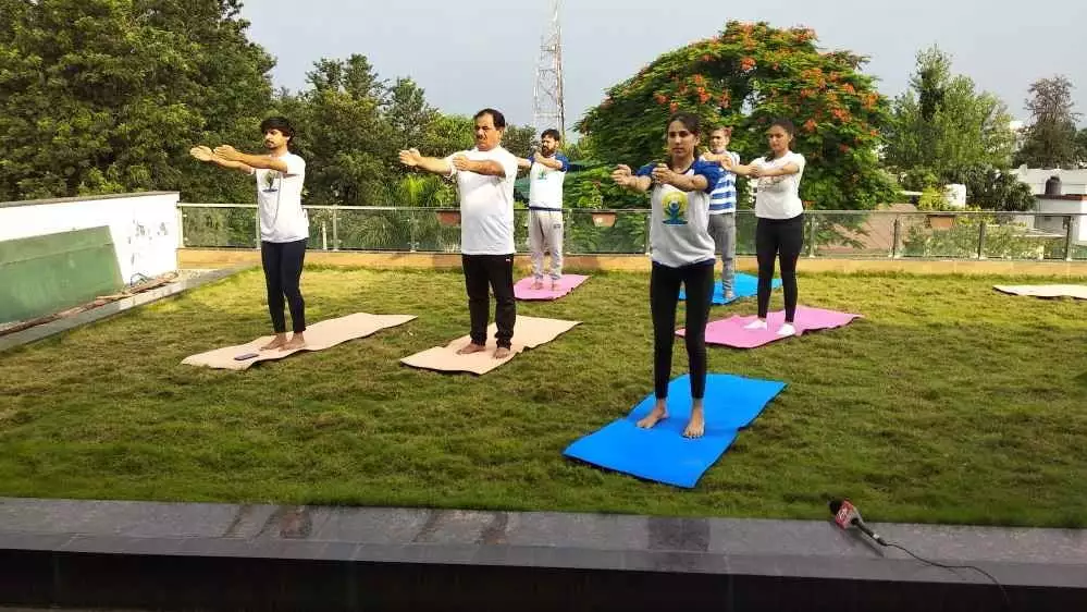 Yoga Day Event Live Stream by KARMA Creation
