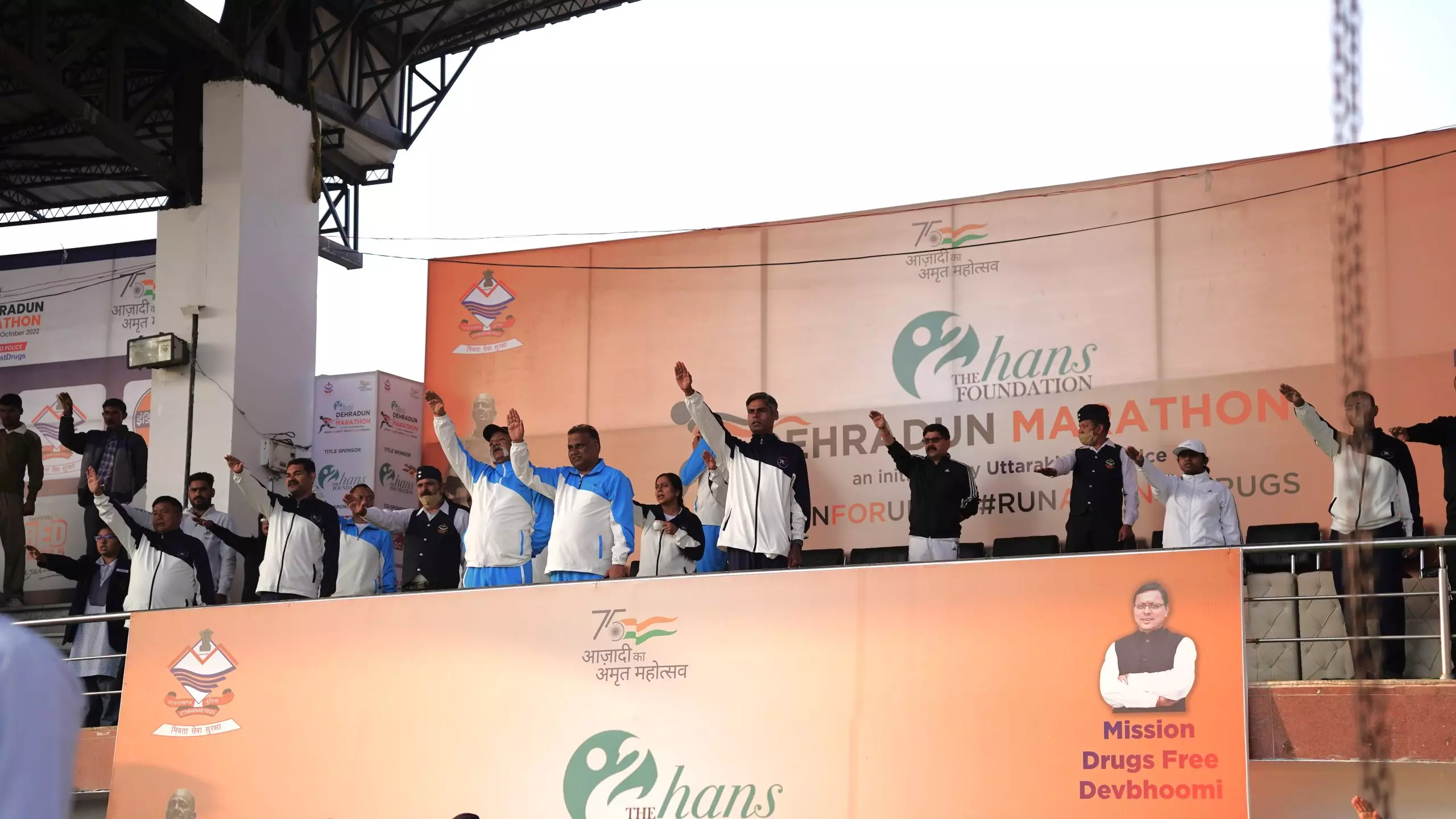 Uttarakhand Police Marathon 2022 Dehradun Live Streaming by KARMA Creation