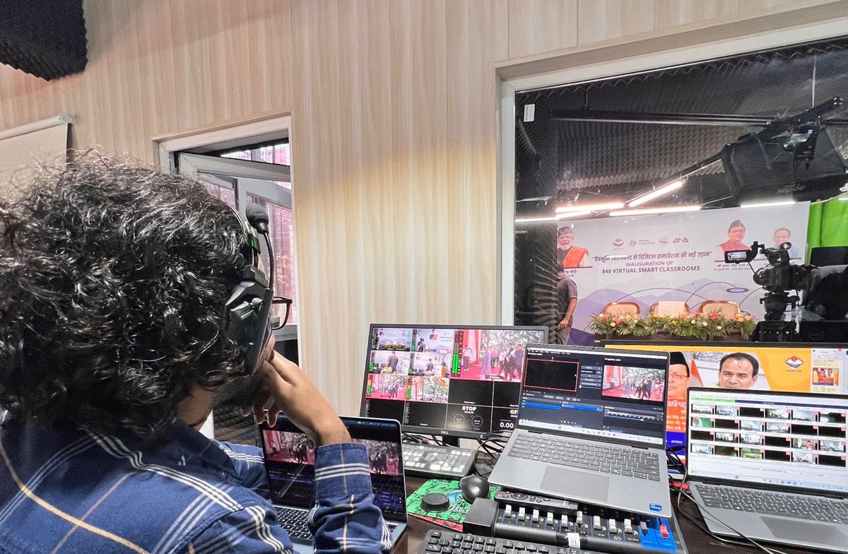 Education Department of Uttarakhand - Inauguration of 840 Smart Classroom - Live Stream by KARMA Creation 1